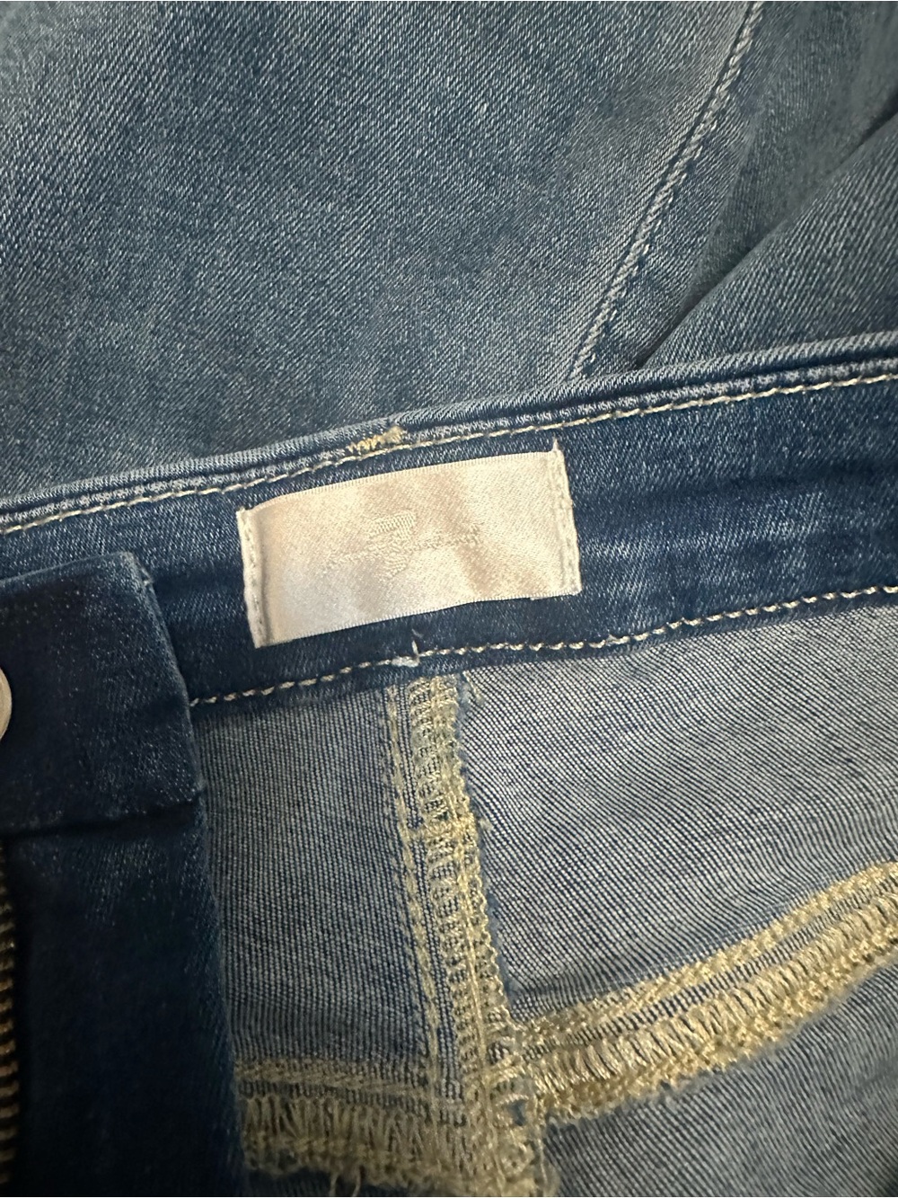 7 For All Mankind Ultra High Rise Skinny Bootcut Jeans Size 29 - Picture 4 of 5
